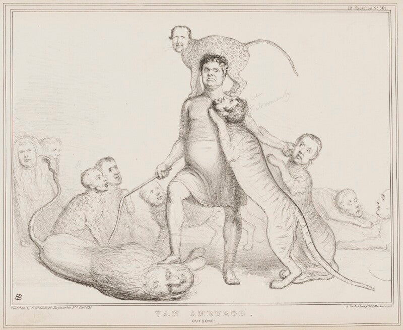 Van amburgh outdone! npg d41495