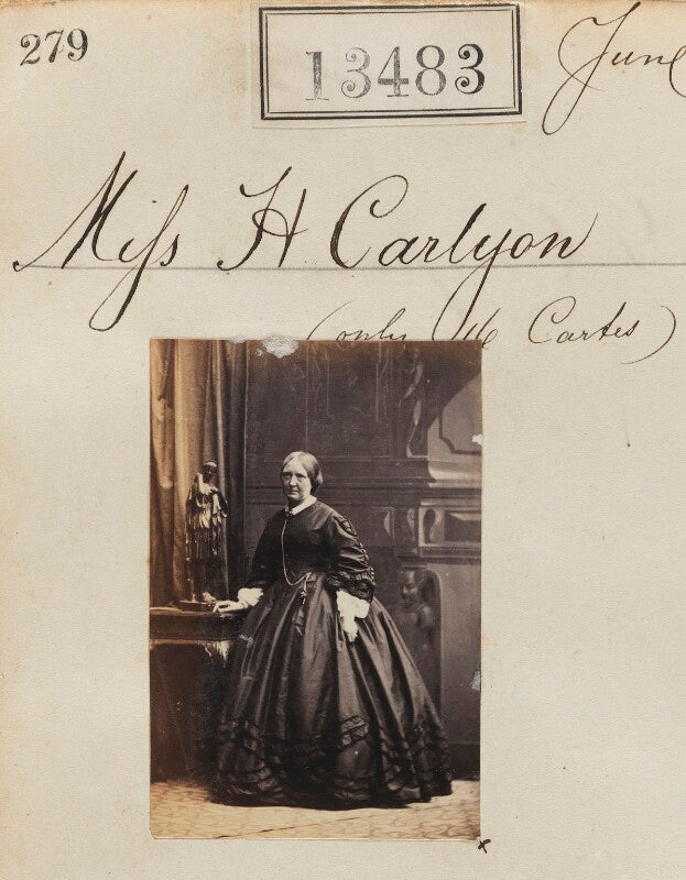 Miss h. carlyon npg ax63116