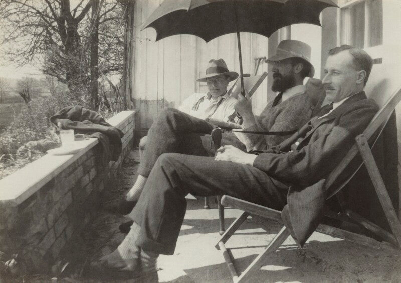 Francis frederick locker birrell; lytton strachey; saxon arnold sydney turner npg x13168