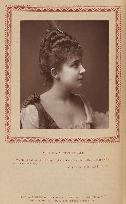 Olga isabel nethersole npg ax9341