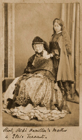 Georgina Aïdá (née Collier); (Alice) Elsie Tennant NPG Ax68308