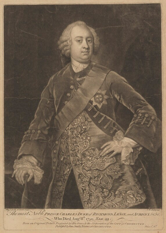 Charles lennox, 2nd duke of richmond and lennox npg d39745