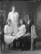 Lady Eleanor Keane (née Hicks-Beach); Adelaide Pegge (née Keane); Sheila Knight (née Keane); Madeline Emerson (née Keane) NPG x158736