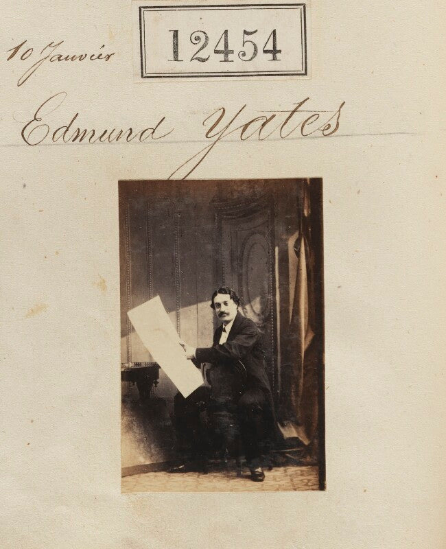 Edmund hodgson yates npg ax62103