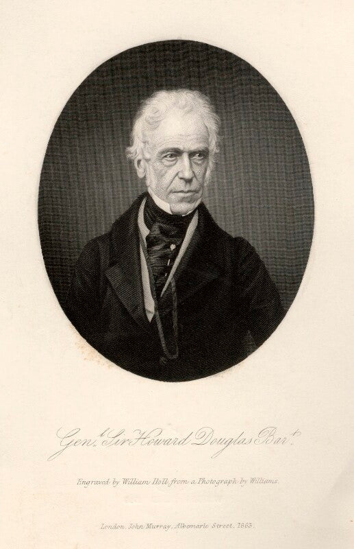 Sir howard douglas, 3rd bt npg d11116