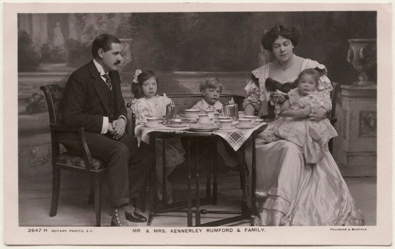 'mr & mrs kennerley rumford & family' npg x196318