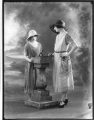 Lady (Mary) Diana Worthington (née Duncombe); Beatrice Eden (née Beckett) NPG x121622