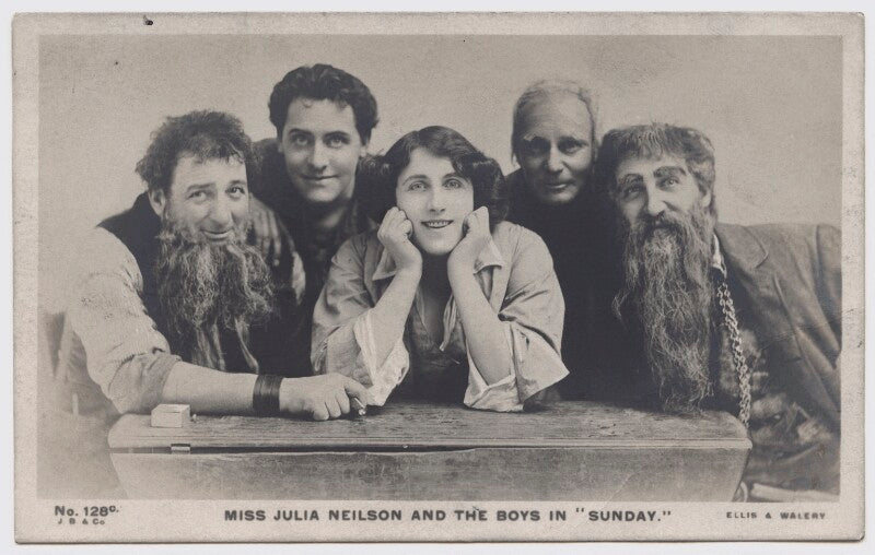 Julia emilie neilson and the boys in 'sunday' npg ax45917