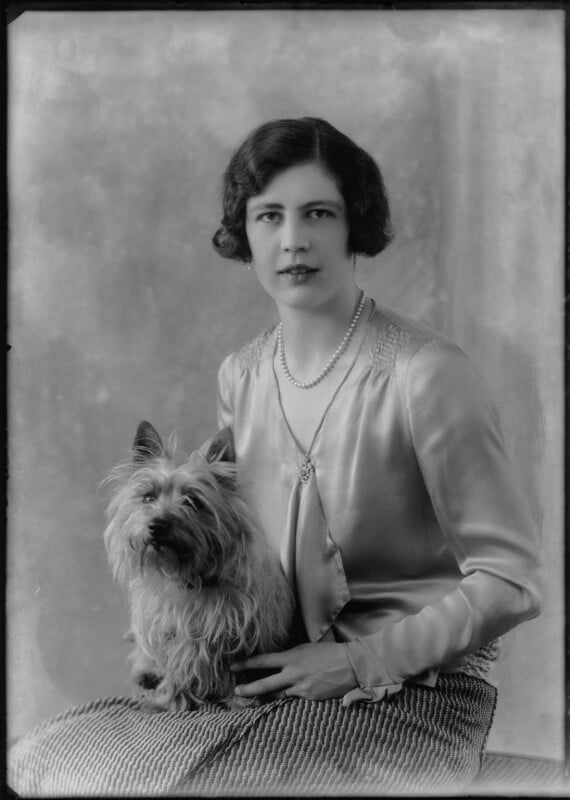 Mary kathleen bridgeman (née lane fox), viscountess bridgeman npg x150507