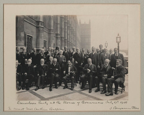 'Luncheon Party at the House of Commons' NPG x135567