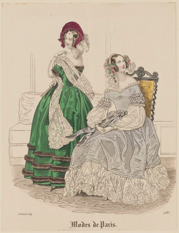 'modes de paris', 25 october 1839 npg d47828