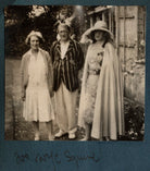 Eileen Harriett (née Anstruther Wilkinson), Lady Squire; Sir John Collings Squire; Lady Ottoline Morrell NPG Ax143170