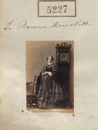 Camille (née de Maussion), Baroness Marochetti NPG Ax55230