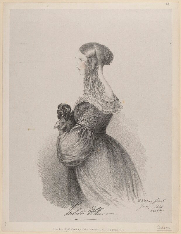 Hon. isabella elizabeth annabella anson (née forester) npg d46242