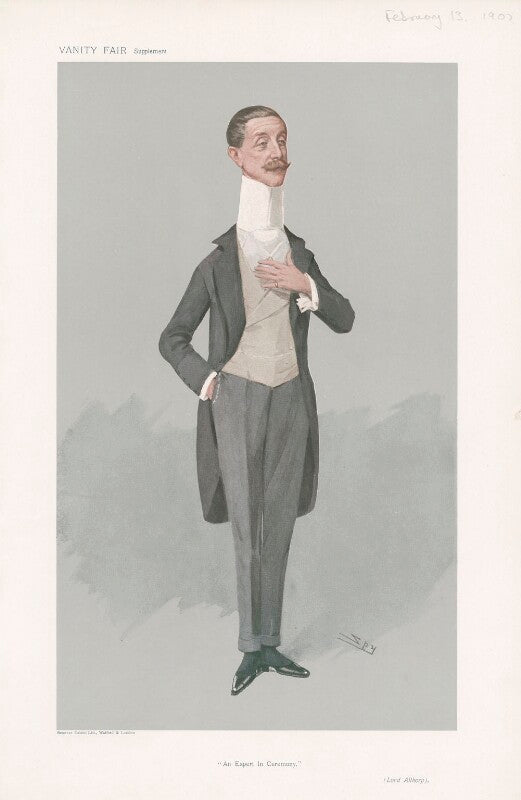 Charles robert spencer, 6th earl spencer ('men of the day. no. 1053. "an expert in ceremony."') npg d45367