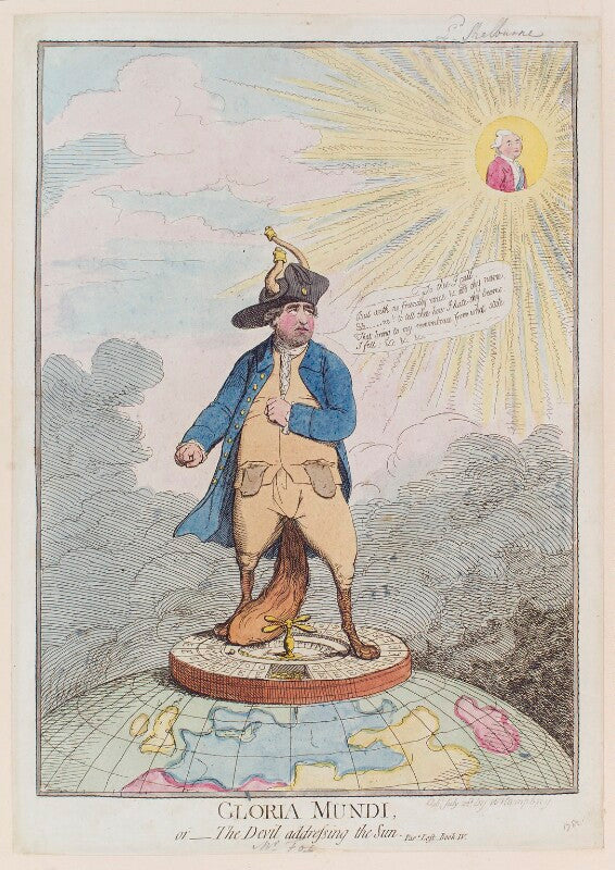 'gloria mundi, or   the devil addressing the sun' npg d12310