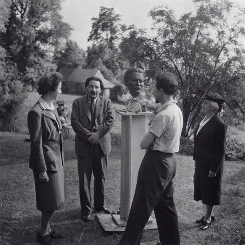 Patricia Frances Mary Fielden Nemon-Stuart (née Villiers-Stuart); Sir Ernst Chain; Oscar Nemon; Anna ('Nura') Sacharina NPG x195041