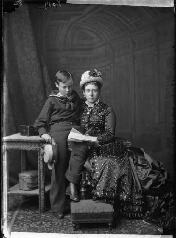 Ernest ludwig, grand duke of hesse and by rhine; princess alice, grand duchess of hesse npg x95922