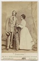 Henry James Montague (né Mann); Carlotta Addison (Mrs Charles La Trobe) in 'Forgiven' NPG Ax18175
