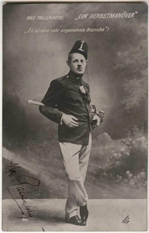 Max pallenberg in 'autumn manoeuvres' npg x139741