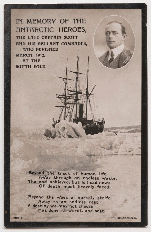 'in memory of the antartic heroes' npg x197645
