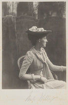 Emmeline Mary Elizabeth ('Nina') Cust (née Welby-Gregory) NPG Ax15688