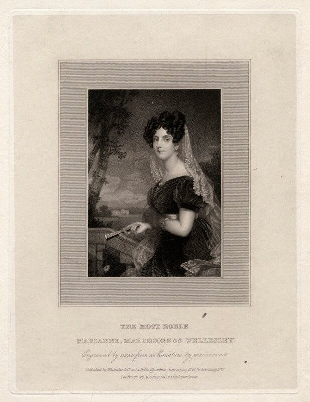 Marianne wellesley (née caton), marchioness wellesley npg d16933