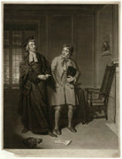 John Bannister as Scout and William Parsons as Sheeplace in 'The Village Lawyer' NPG D7509