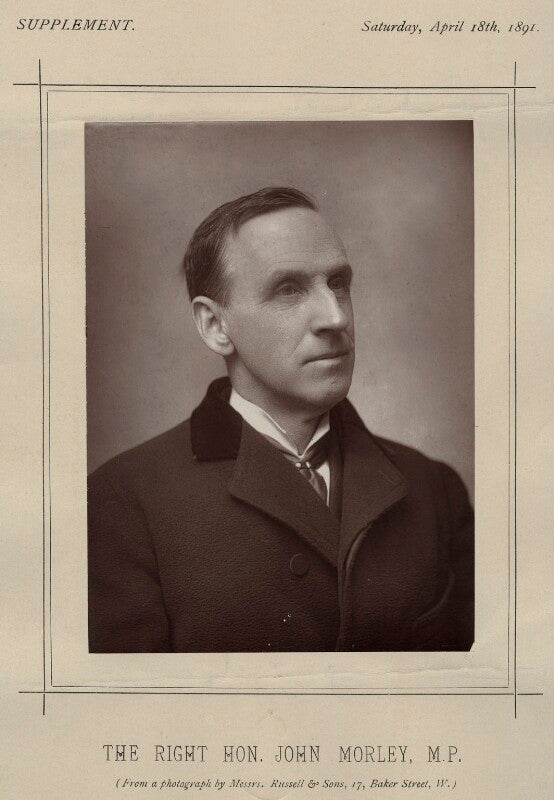 John morley, 1st viscount morley of blackburn npg x12498
