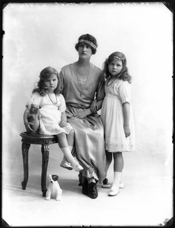 Joan peel; mary gwendolen peel (née emmott); elizabeth home peel npg x75058