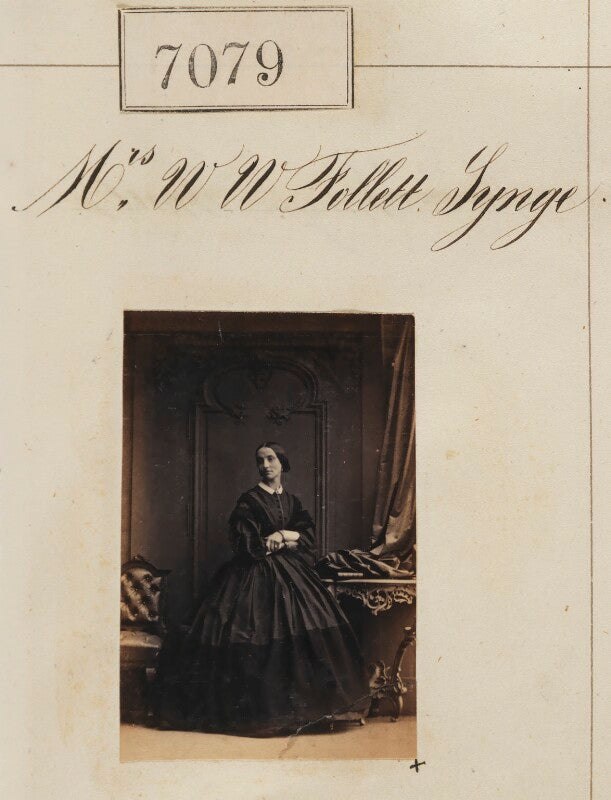 Henrietta mary synge (née dewar) npg ax56995