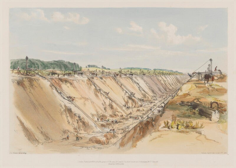 Tring cutting, june 17th 1839 npg d1391