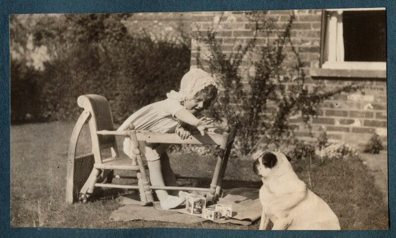 Anne arianna gallon (née goodman) with pompey npg ax143174