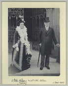 Emma Alexandrina (née Binnie), Lady Wilson; Sir John Wilson, 1st Bt NPG x35548