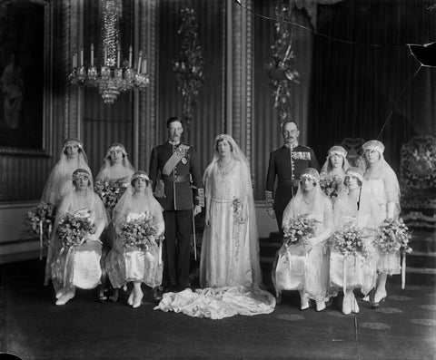 'The Wedding of 6th Earl of Harewood and Princess Mary' NPG x129676