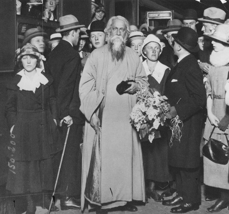 Rabindranath tagore npg x198372