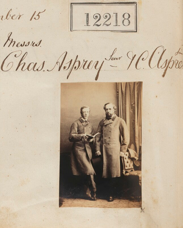 Charles asprey sr; i?c. asprey jr npg ax61889