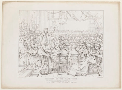 'The Abolition of the Slave Trade' (The Anti-Slavery Society Convention, 1840) NPG D20516