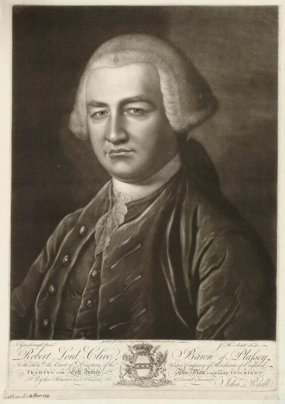 Robert clive npg d33528