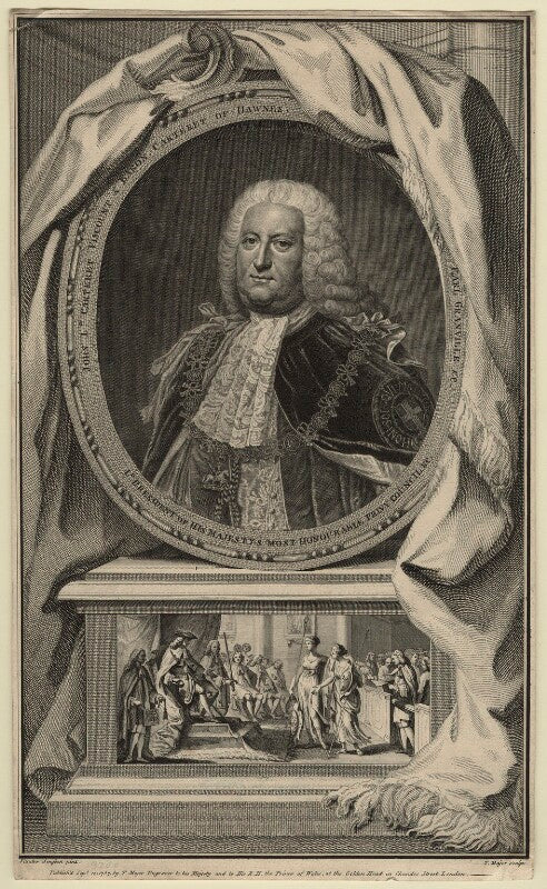 John carteret, 2nd earl granville npg d21352