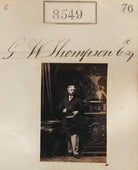 Mr G.W. Thompson NPG Ax58372