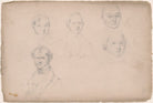 Boulton; Mr Bailey; Captain Hills and two unknown sitters NPG D23313(7)