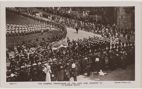 'The Funeral Procession of the Late King Edward VII in Windsor Castle.' NPG x38524