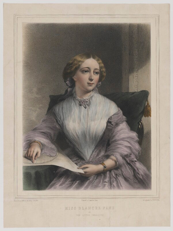 Miss blanche fane as the little treasure npg d36644