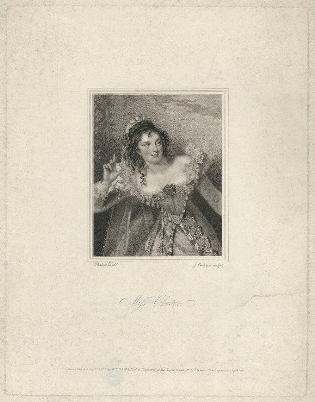 Eliza chester as beatrice in 'much ado about nothing' npg d33064