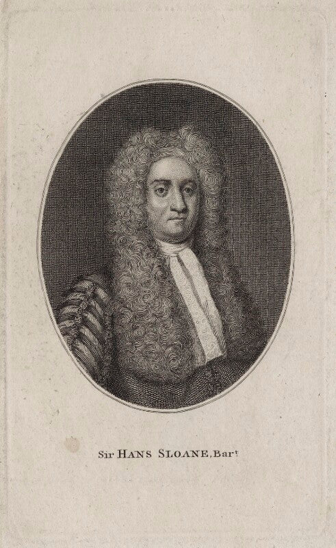 Sir hans sloane, bt npg d27596
