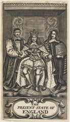 King Charles II; Gilbert Sheldon; Sir Orlando Bridgeman, 1st Bt NPG D22690