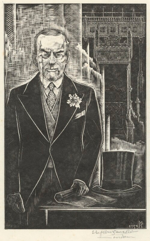 Sir (joseph) austen chamberlain npg d4441