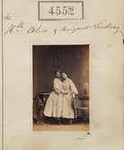 Lady Alice Frances Archer-Houblon (née Lindsay); Lady Margaret Elizabeth Majendie (née Lindsay) NPG Ax54564