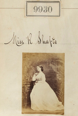 Miss R. Shafto NPG Ax59647